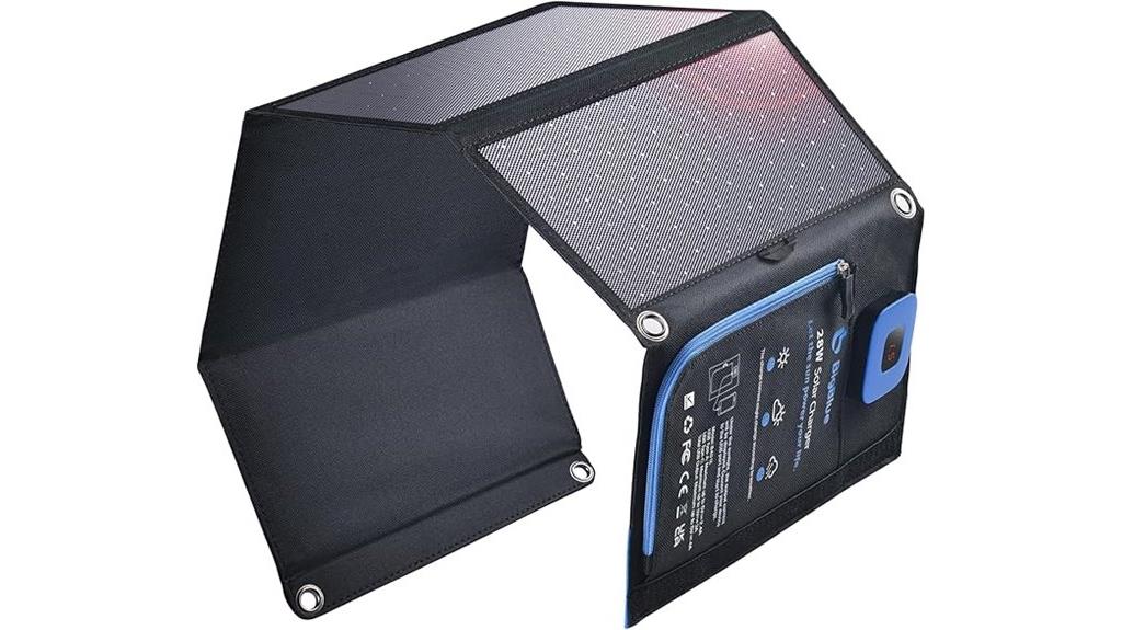 28w portable solar charger