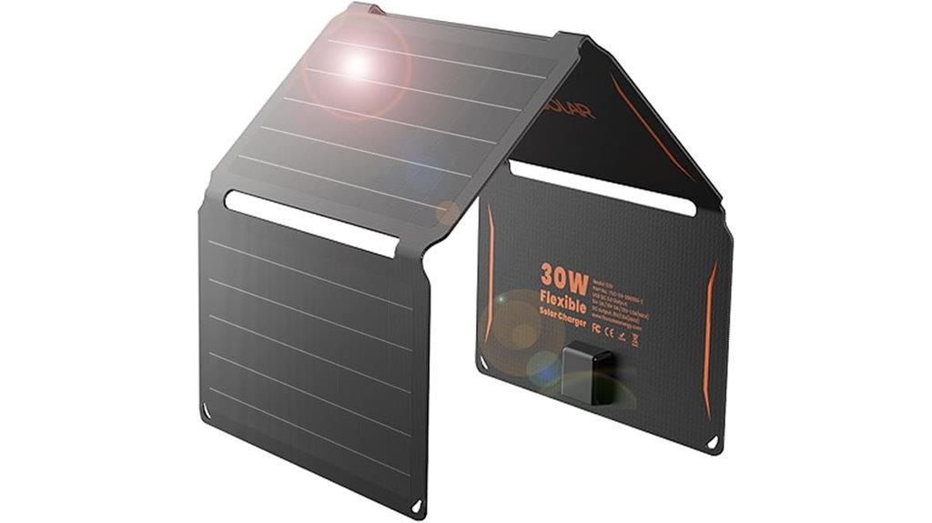 30w portable solar charger