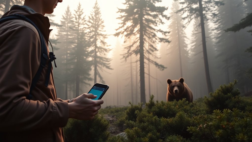 bear safety app features