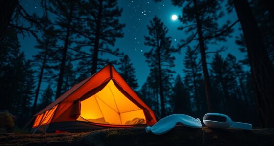 camp sleep enhancement tips