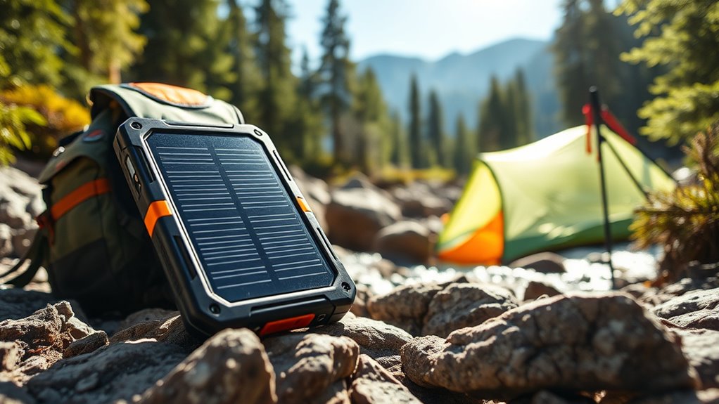 camping solar power bank selection