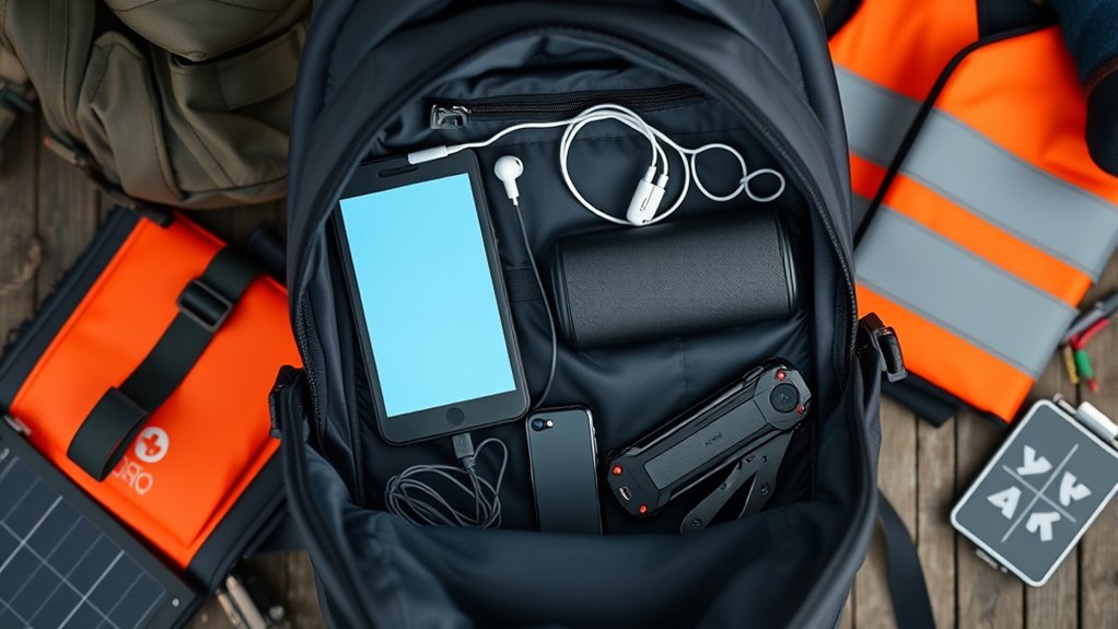 carry portable media for emergencies