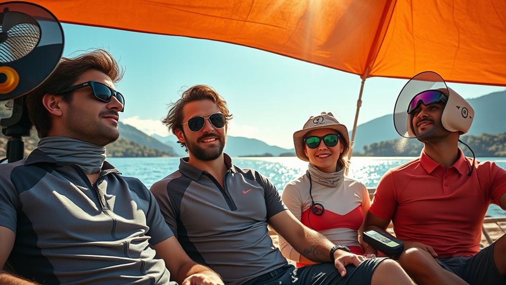 cooling gear for hot weather