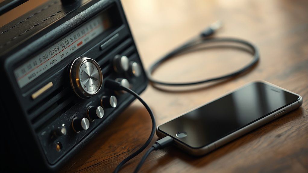 crank radio powers phones