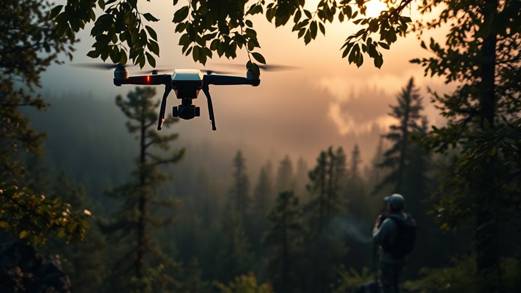 drones detect wildfires early