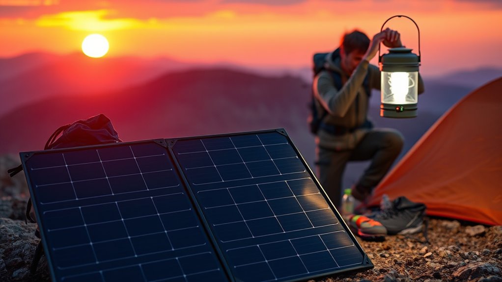 durable efficient outdoor solar