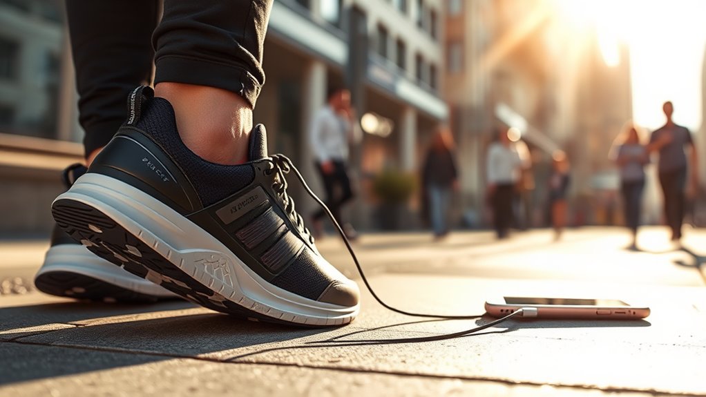 energy harvesting smart footwear
