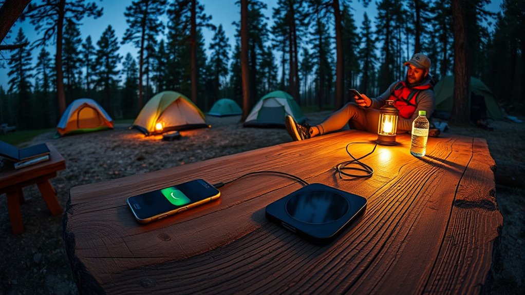enhanced outdoor wireless charging
