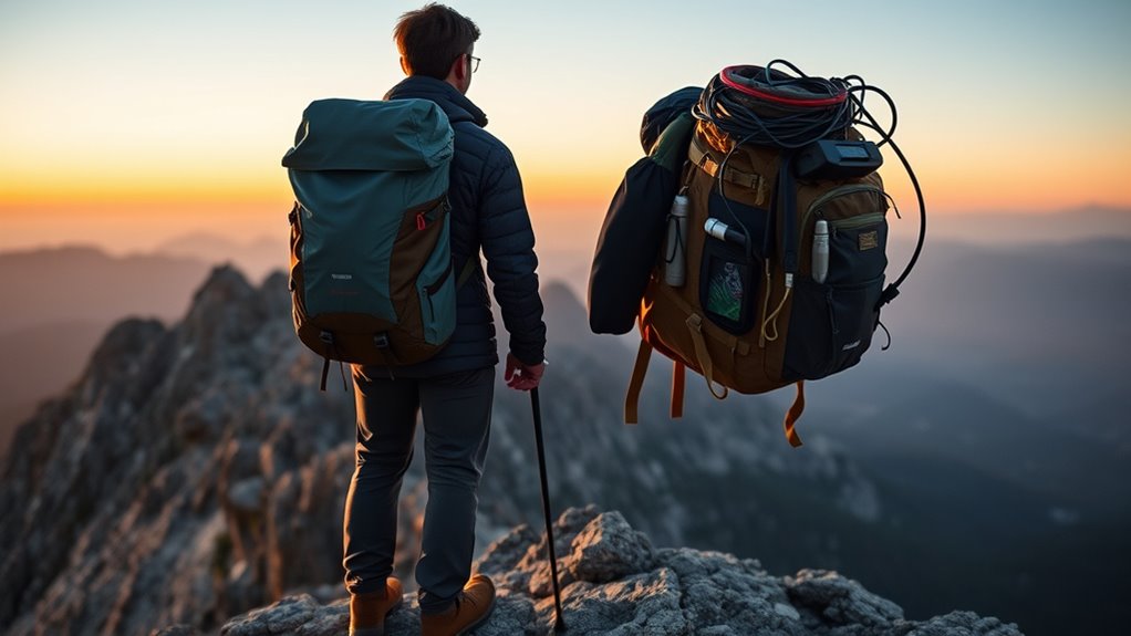 gear choice depends on priorities