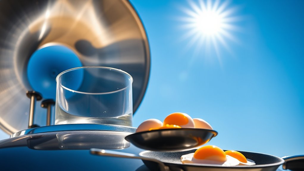 harnessing sunlight for cooking