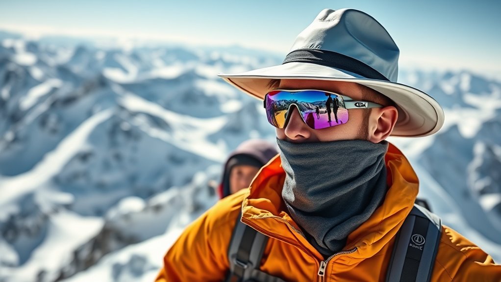 high altitude uv protection gear