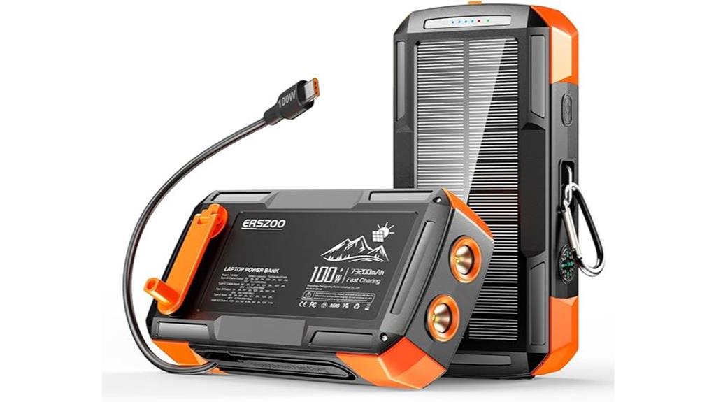 high capacity solar charger