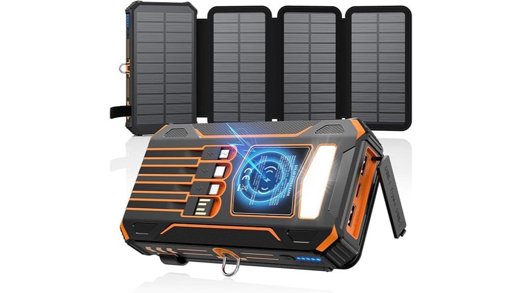 high capacity solar charger