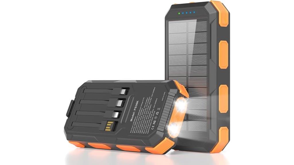 high capacity solar charger
