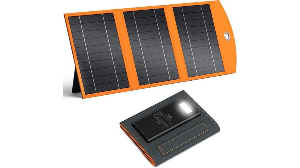 high capacity solar power bank