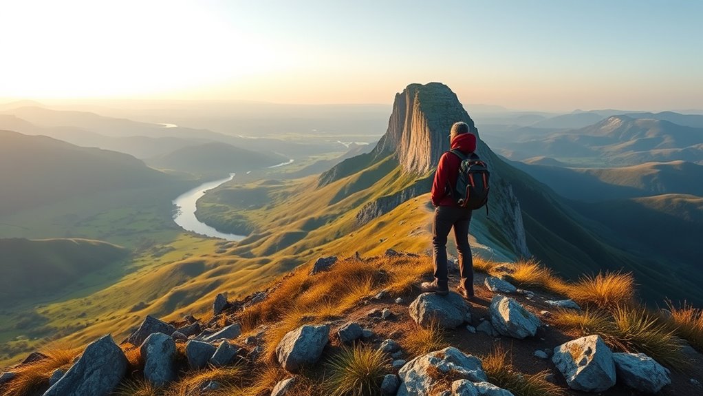 identify natural terrain features