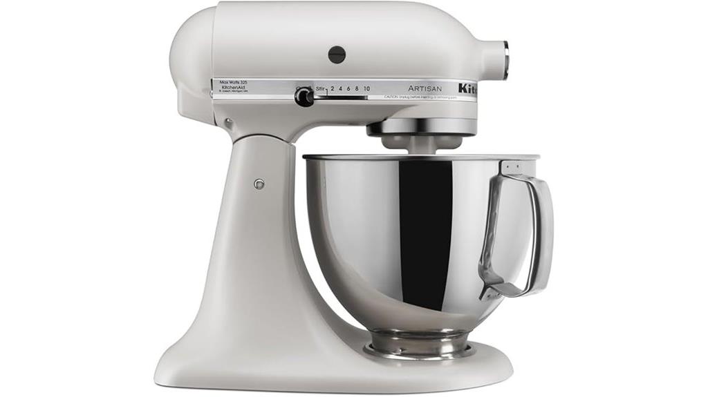 kitchenaid artisan tilt head mixer
