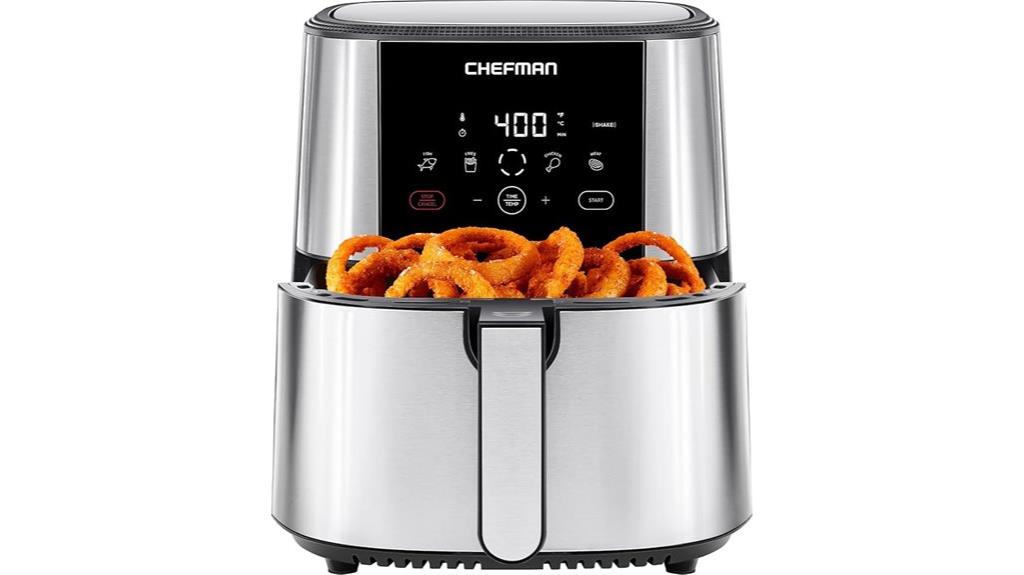 large capacity digital air fryer