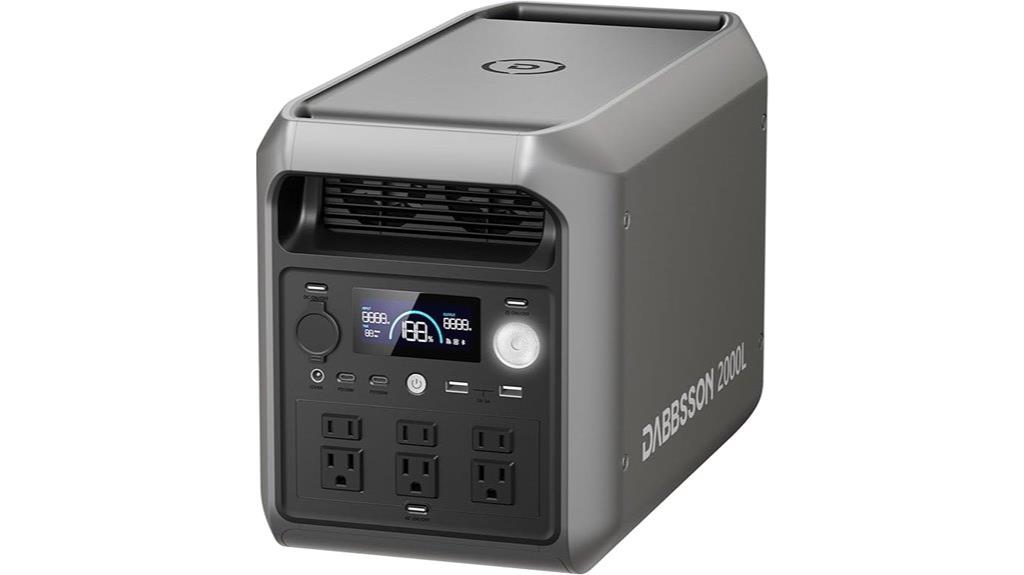 large capacity portable power