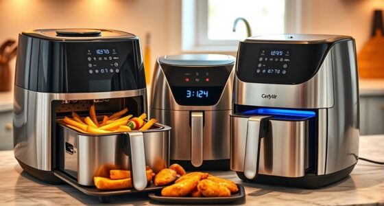 large family air fryers
