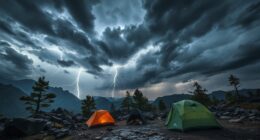 lightning safety camping tips