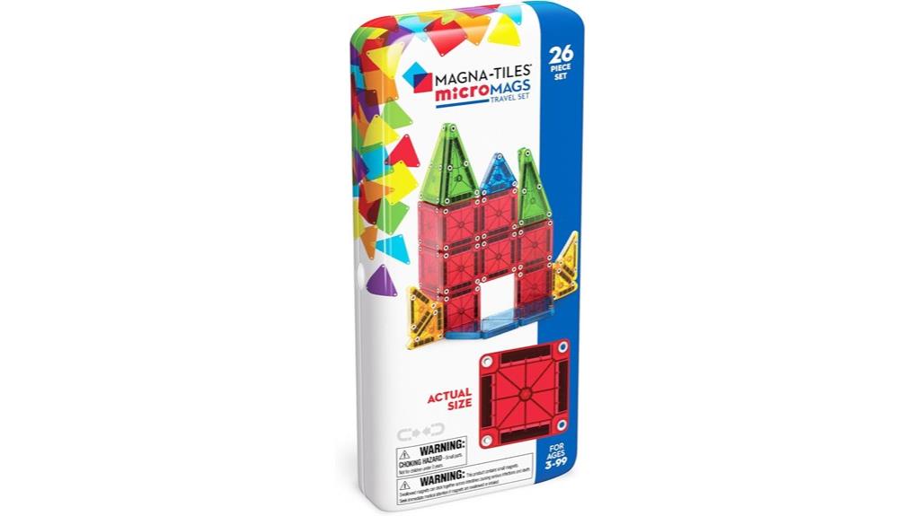 magnetic travel building set