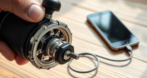 manual phone charging device