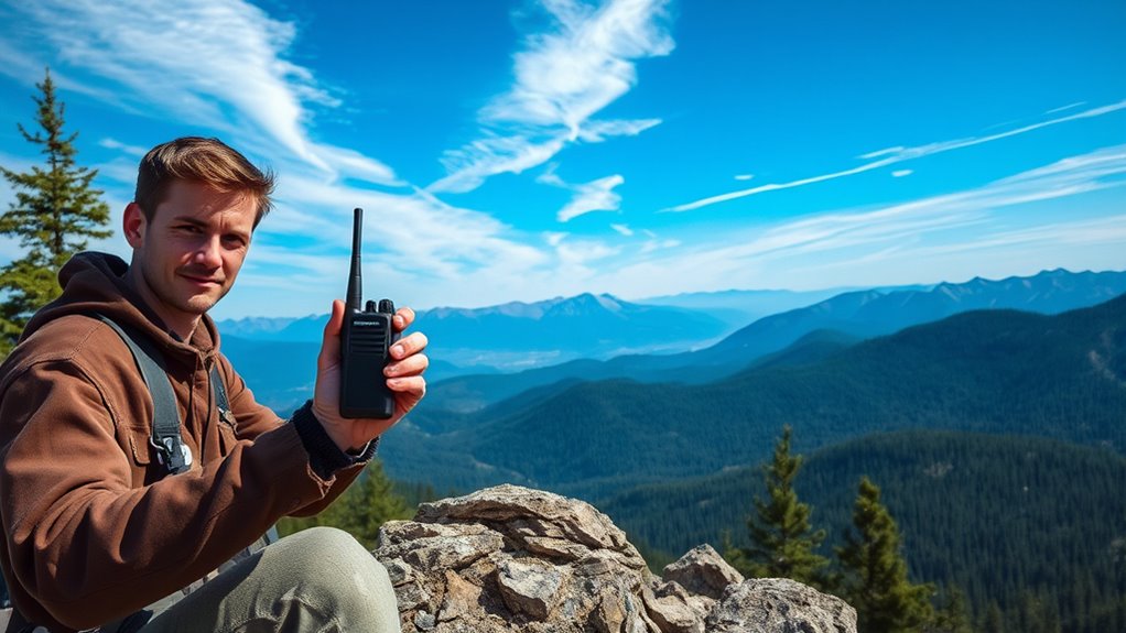 maximize radio communication range