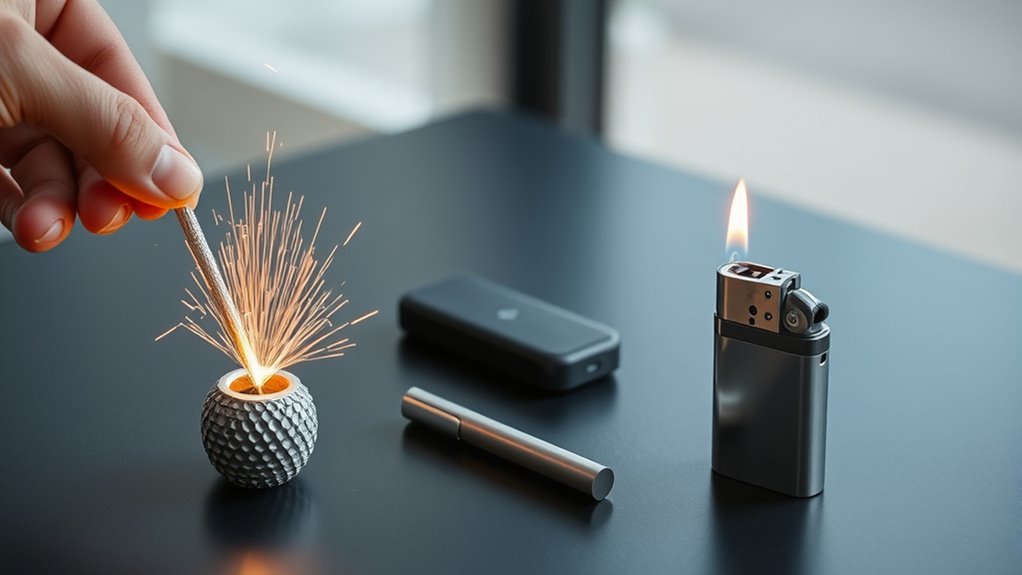 modern reliable weatherproof lighters