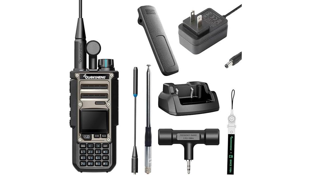 multi band weather alert walkie talkie