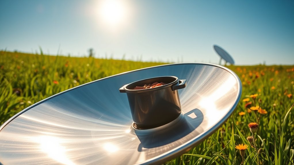 optimize solar cooking setup