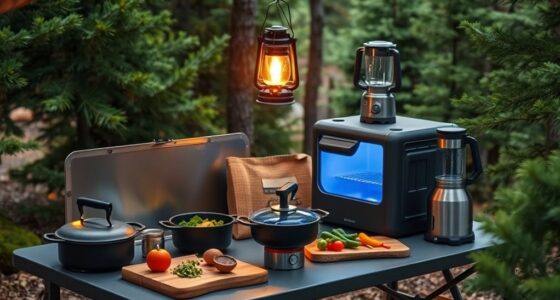 outdoor cooking tech comforts