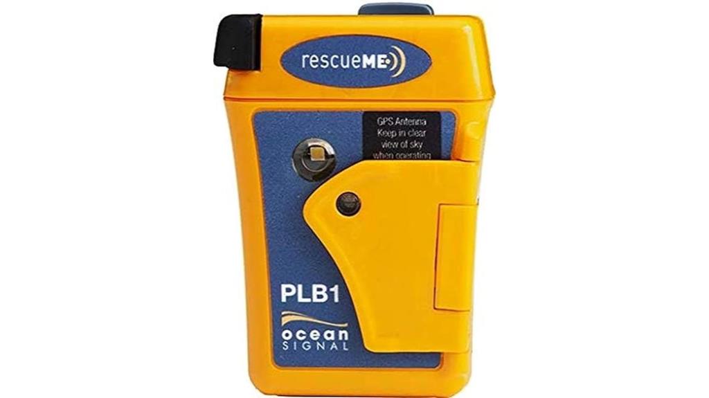 personal rescue beacon device