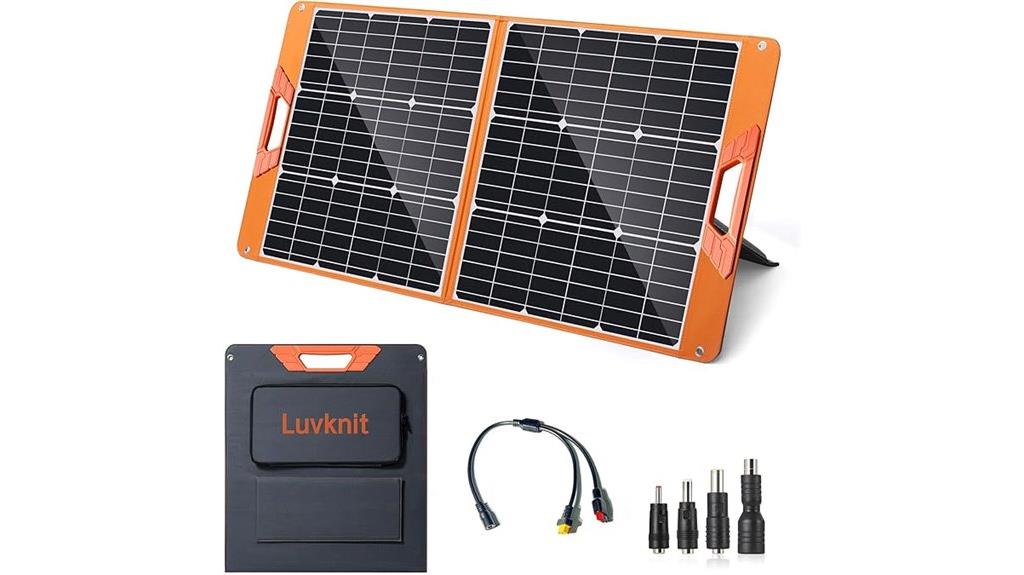 portable 100w solar charger