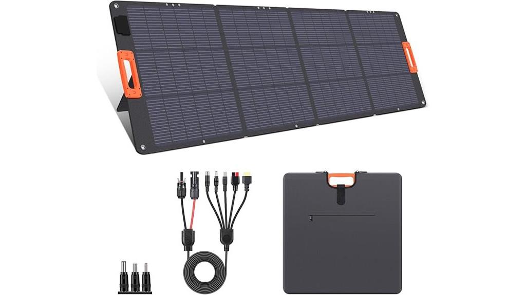 portable 200w solar panel