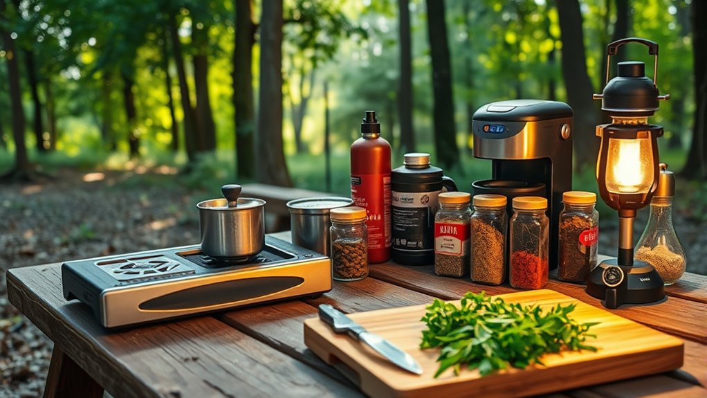 portable camping kitchen essentials