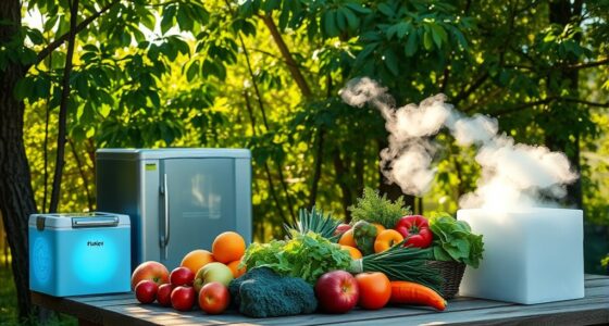 portable dry ice refrigeration
