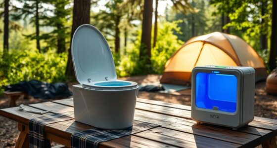 portable hygiene solutions outdoors