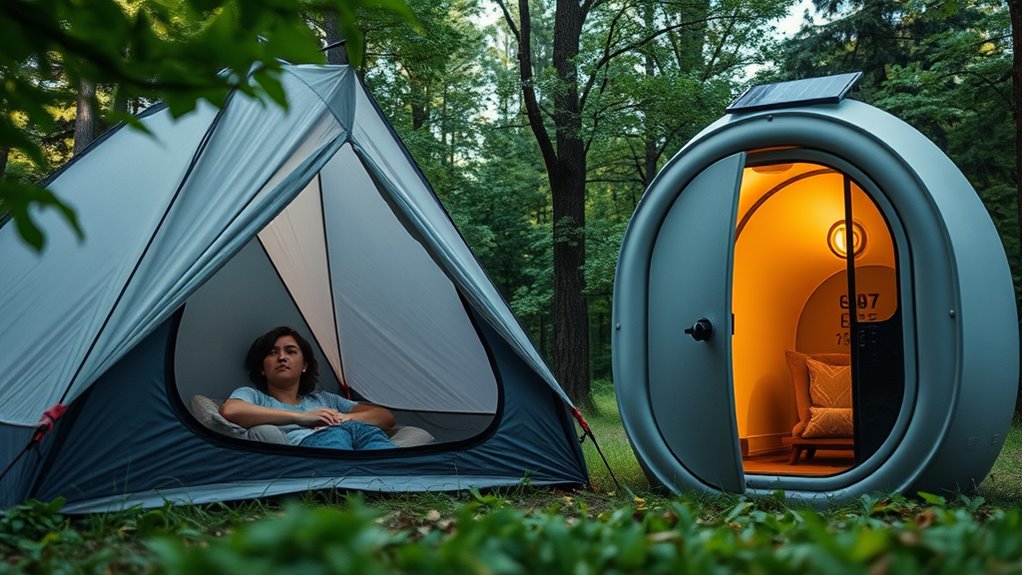 portable privacy shelter innovations