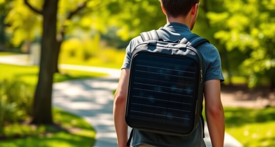 portable solar charging gear