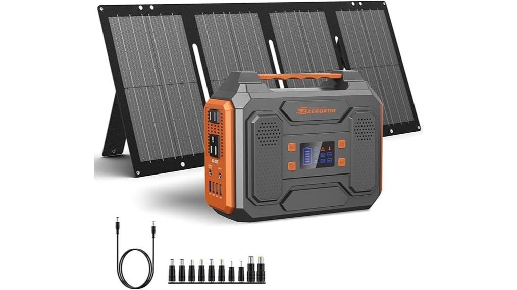 portable solar power kit