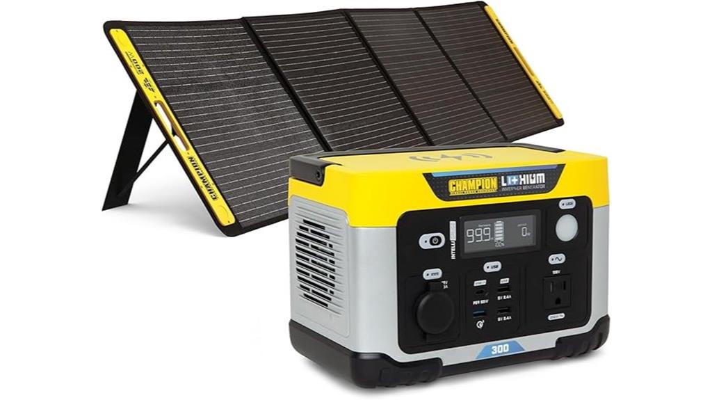 portable solar power station