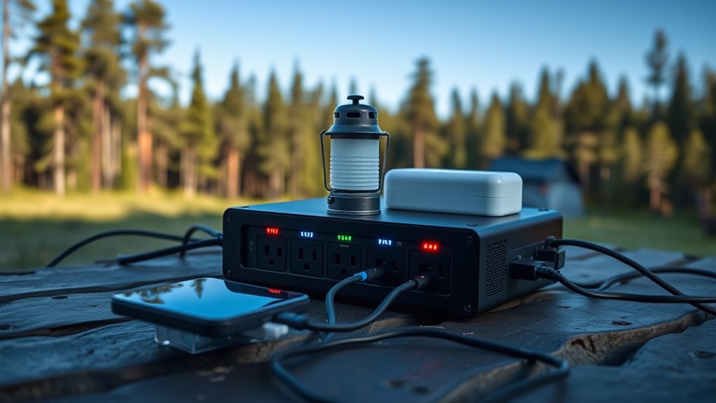 power outputs for device compatibility