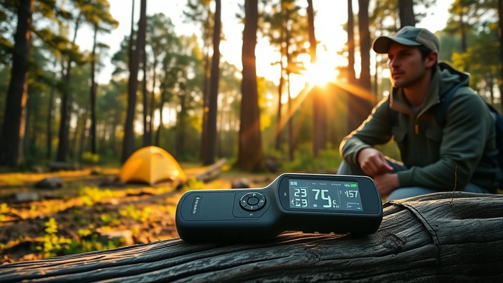 radiation detection for campers