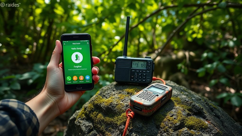 radio communication reliability comparison