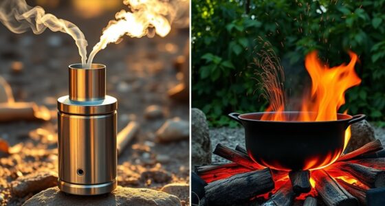 rocket stoves outperform campfires