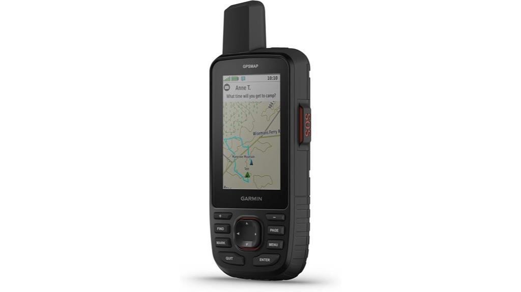 rugged gps handheld with satellite