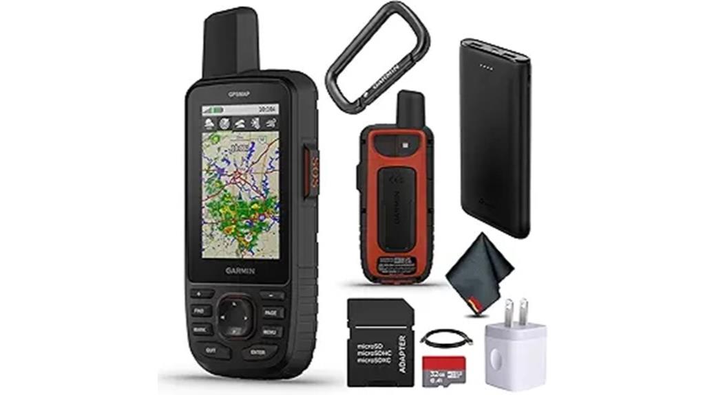 rugged handheld hiking gps
