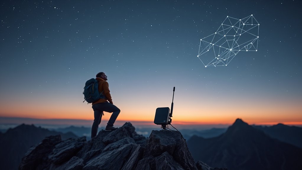 satellite networks iridium vs starlink