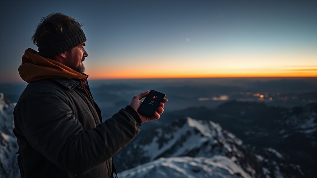 satellite texting ensures safety